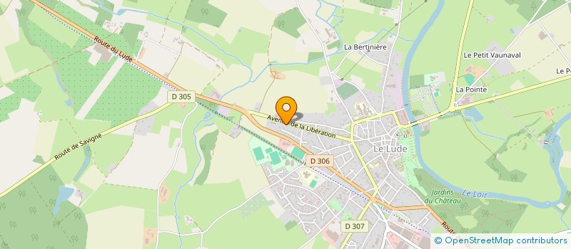 localisation de l'entreprise MONSIEUR TRISTAN FUSELIER  LE LUDE