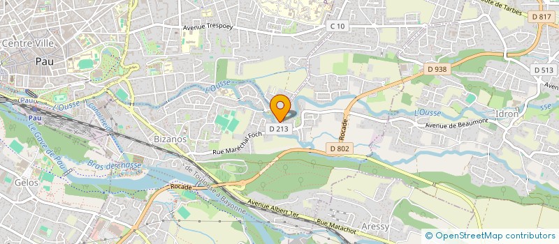 localisation de l'entreprise MONSIEUR TRISTAN GAUDUCHEAU à BIZANOS