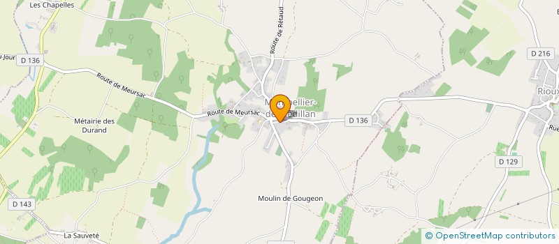 localisation de l'entreprise MONSIEUR TRISTAN GAZILLE  VIROLLET