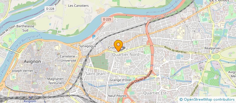 localisation de l'entreprise MONSIEUR TRISTAN GENNERET  AVIGNON