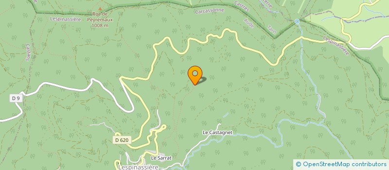 localisation de l'entreprise MONSIEUR TRISTAN GEOFFROY  LESPINASSIERE