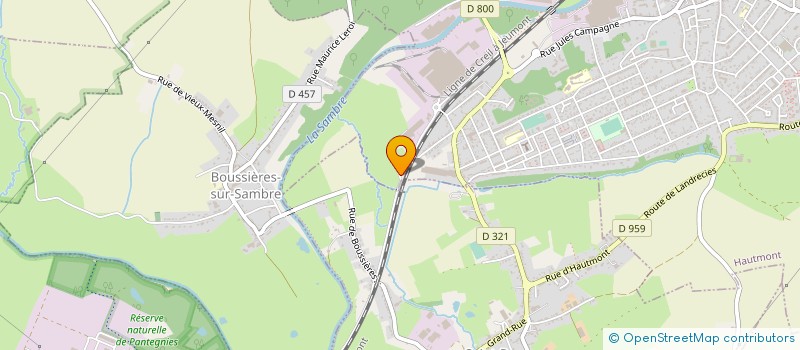 localisation de l'entreprise MONSIEUR TRISTAN GERONDAL  HAUTMONT