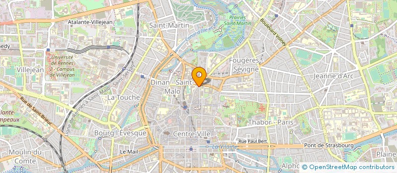 localisation de l'entreprise MONSIEUR TRISTAN GOUHOURY à RENNES