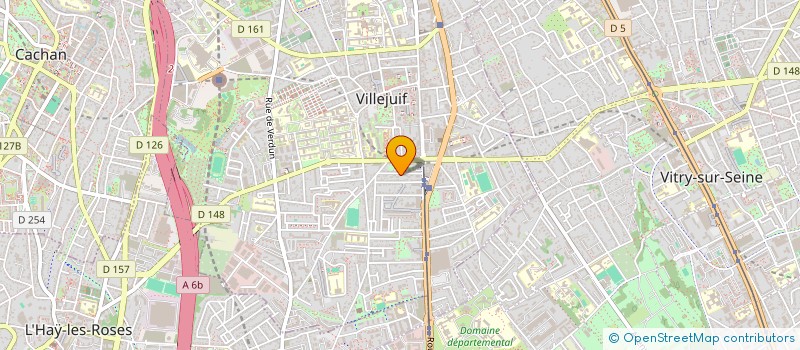 localisation de l'entreprise MONSIEUR TRISTAN GOUTTEPIFRE  VILLEJUIF