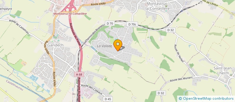 localisation de l'entreprise MONSIEUR TRISTAN GRANIER  MONTASTRUC-LA-CONSEILLERE