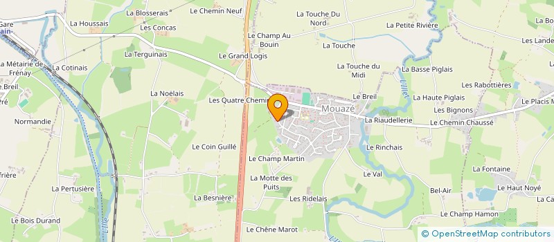 localisation de l'entreprise MONSIEUR TRISTAN GUENEUC  MOUAZE