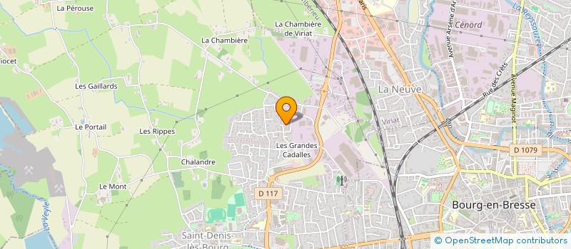 localisation de l'entreprise MONSIEUR TRISTAN GUERRY  SAINT-DENIS-LES-BOURG