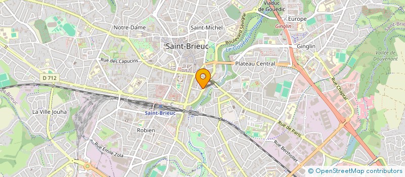 localisation de l'entreprise MONSIEUR TRISTAN GUEZARD à SAINT-BRIEUC