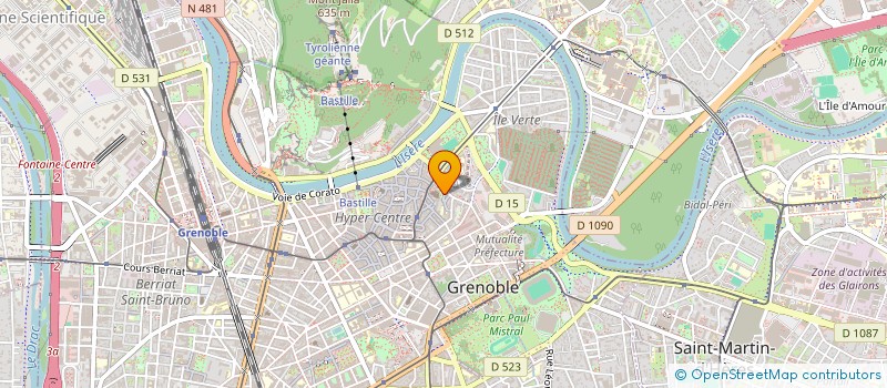 localisation de l'entreprise MONSIEUR TRISTAN GUICHARD  GRENOBLE