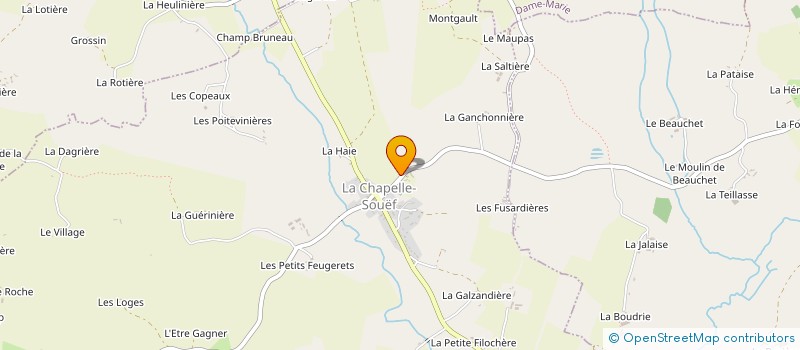 localisation de l'entreprise MONSIEUR TRISTAN GUICHARD à LA CHAPELLE-SOUEF