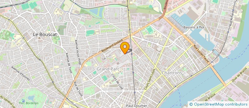 localisation de l'entreprise MONSIEUR TRISTAN GUILLET  BORDEAUX