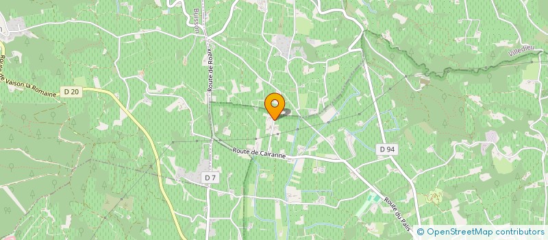 localisation de l'entreprise MONSIEUR TRISTAN GUY  VAISON-LA-ROMAINE