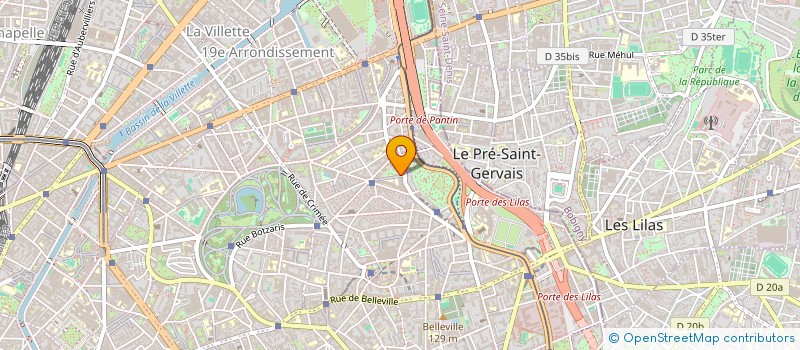 localisation de l'entreprise MONSIEUR TRISTAN HEURTAUX  PARIS