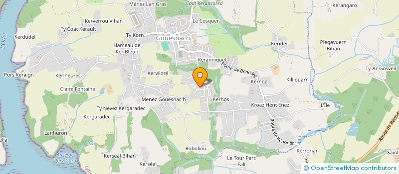 localisation de l'entreprise MONSIEUR TRISTAN JAN  GOUESNACH