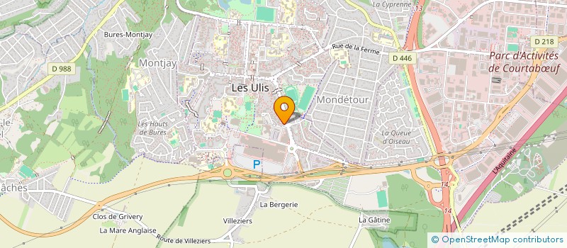 localisation de l'entreprise MONSIEUR TRISTAN JANIW  LES ULIS