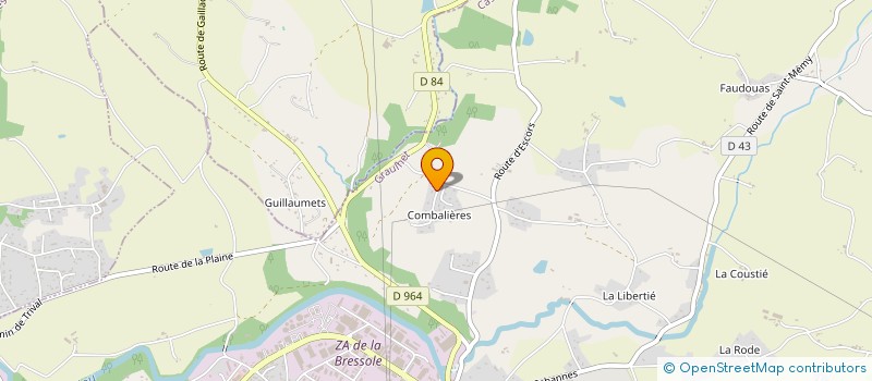 localisation de l'entreprise MONSIEUR TRISTAN JOHANN  GRAULHET