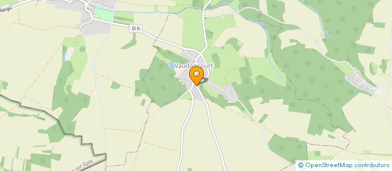 localisation de l'entreprise MONSIEUR TRISTAN JOSSIER  VAUDANCOURT