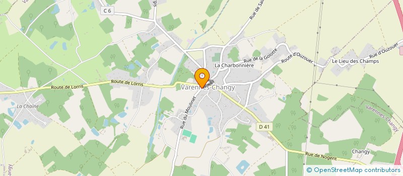 localisation de l'entreprise MONSIEUR TRISTAN KOUTCHINSKI à VARENNES-CHANGY