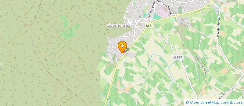 localisation de l'entreprise MONSIEUR TRISTAN KROEMER  COURNONSEC