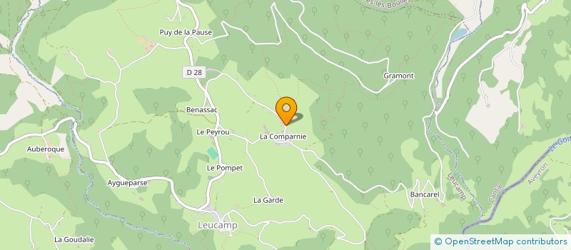 localisation de l'entreprise MONSIEUR TRISTAN LAIGNEAU à LEUCAMP