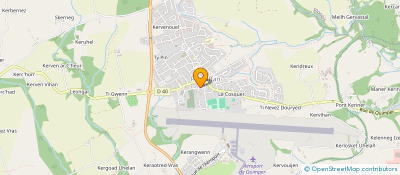 localisation de l'entreprise MONSIEUR TRISTAN LAMBLE à PLUGUFFAN