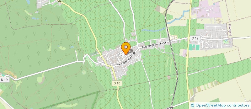 localisation de l'entreprise MONSIEUR TRISTAN LAURENT  AVIZE