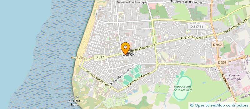 localisation de l'entreprise MONSIEUR TRISTAN LAVAUD  BERCK