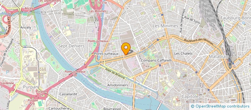 localisation de l'entreprise MONSIEUR TRISTAN LAVIGNE  TOULOUSE