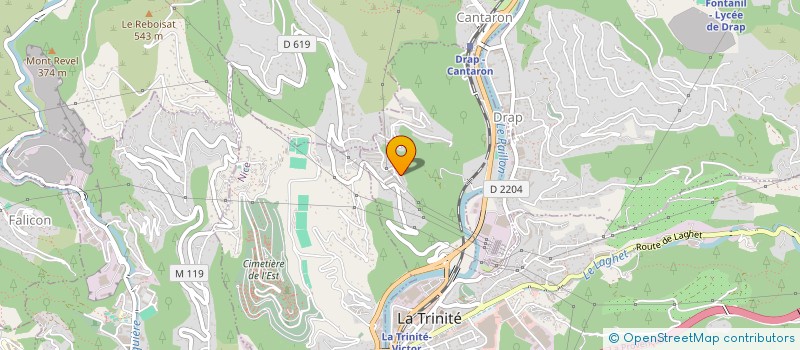 localisation de l'entreprise MONSIEUR TRISTAN LAVIGNE à LA TRINITE