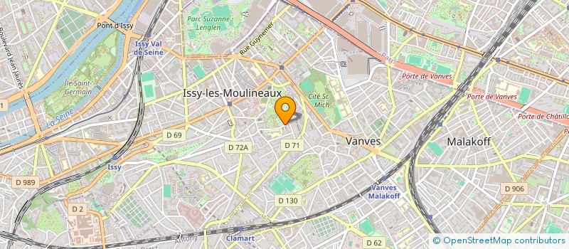 localisation de l'entreprise MONSIEUR TRISTAN LE BORGNE TILAGONE à ISSY-LES-MOULINEAUX