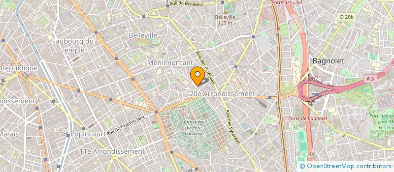 localisation de l'entreprise MONSIEUR TRISTAN LE DEM  PARIS