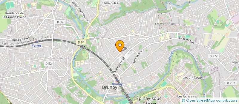 localisation de l'entreprise MONSIEUR TRISTAN LE ROUX à BRUNOY