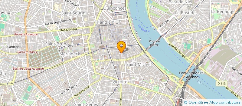 localisation de l'entreprise MONSIEUR TRISTAN LE SCOUEZEC  BORDEAUX