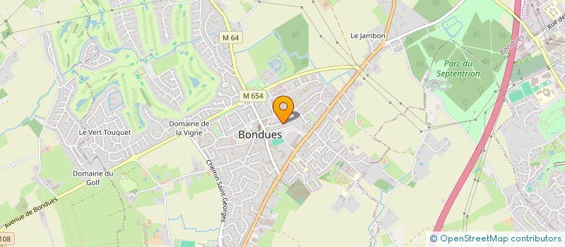 localisation de l'entreprise MONSIEUR TRISTAN LECONTE  BONDUES