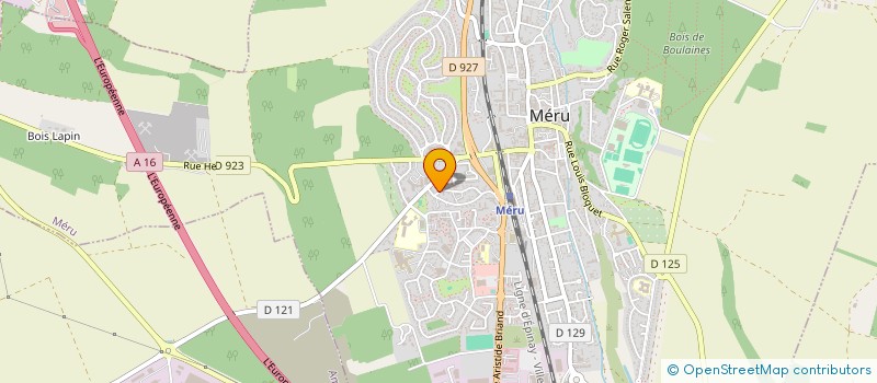 localisation de l'entreprise MONSIEUR TRISTAN LEDARD  MERU