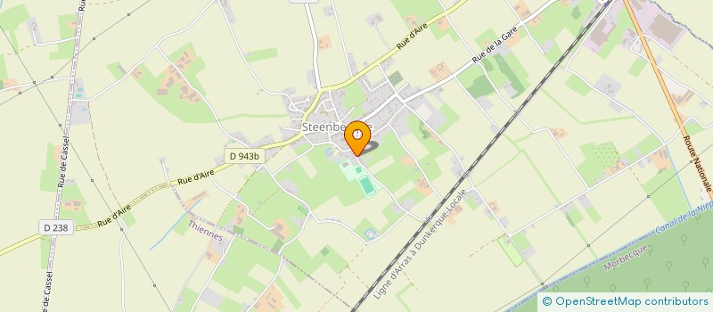 localisation de l'entreprise MONSIEUR TRISTAN LEFORT  STEENBECQUE