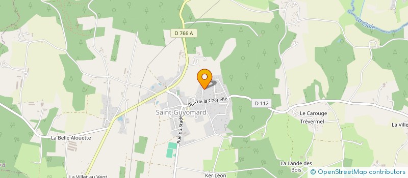 localisation de l'entreprise MONSIEUR TRISTAN LESEC  SAINT-GUYOMARD