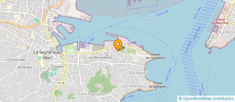 localisation de l'entreprise MONSIEUR TRISTAN LEVILLY à LA SEYNE-SUR-MER