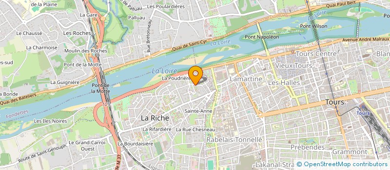 localisation de l'entreprise MONSIEUR TRISTAN LOISON à LA RICHE