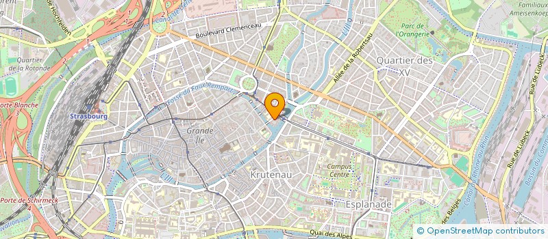 localisation de l'entreprise MONSIEUR TRISTAN LORAIN  STRASBOURG