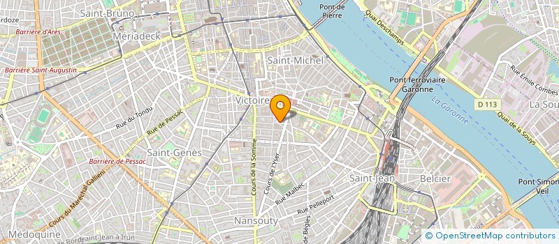 localisation de l'entreprise MONSIEUR TRISTAN LUQUOT  BORDEAUX