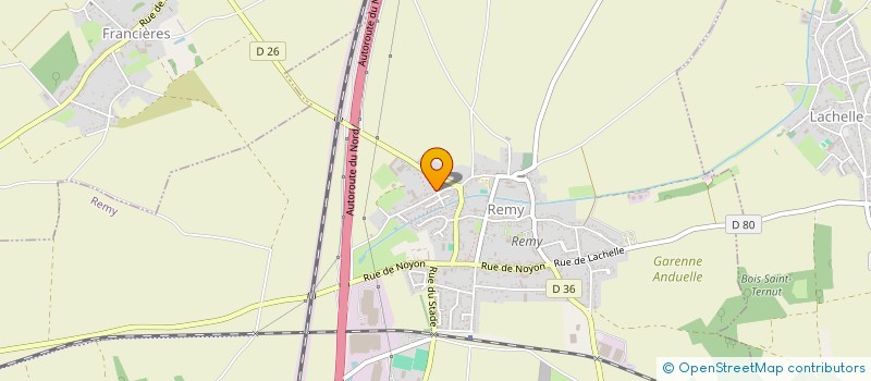 localisation de l'entreprise MONSIEUR TRISTAN MAGNIN  REMY