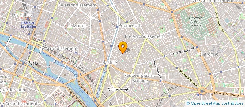 localisation de l'entreprise MONSIEUR TRISTAN MARCHAL  PARIS