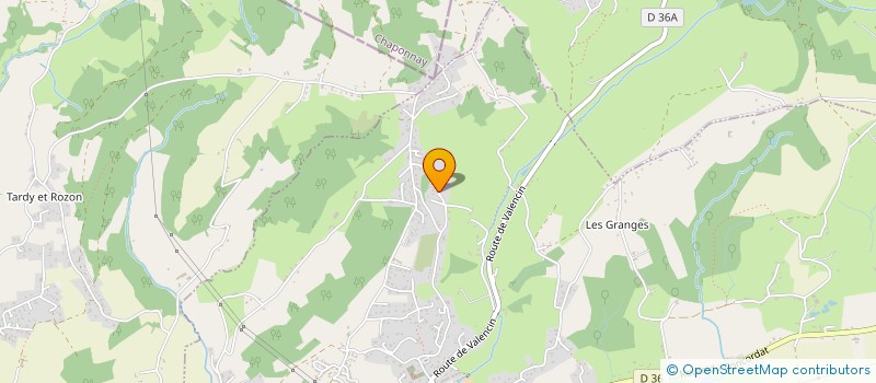 localisation de l'entreprise MONSIEUR TRISTAN MARECHAL  SAINT-JUST-CHALEYSSIN