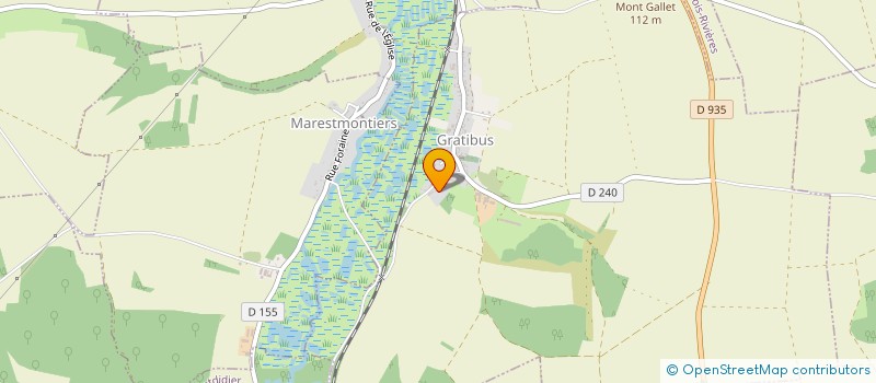 localisation de l'entreprise MONSIEUR TRISTAN MARTIN  GRATIBUS