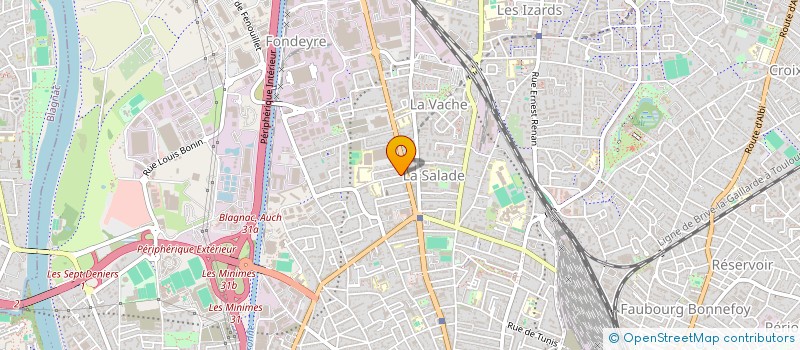 localisation de l'entreprise MONSIEUR TRISTAN MARTY à TOULOUSE