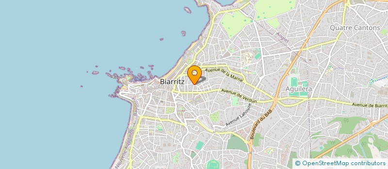localisation de l'entreprise MONSIEUR TRISTAN MAUSSE à BIARRITZ