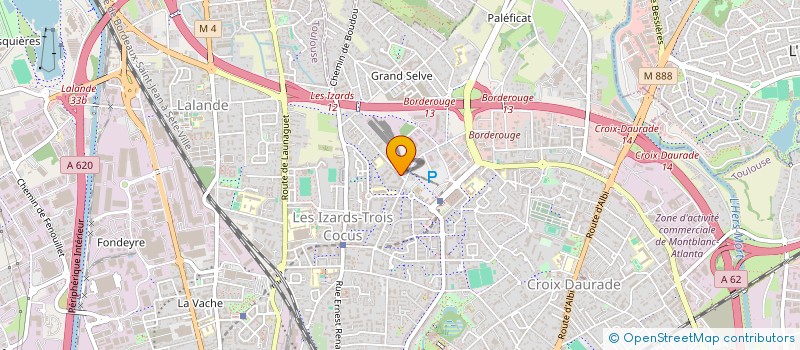 localisation de l'entreprise MONSIEUR TRISTAN MBONGO LUVUEZO à TOULOUSE