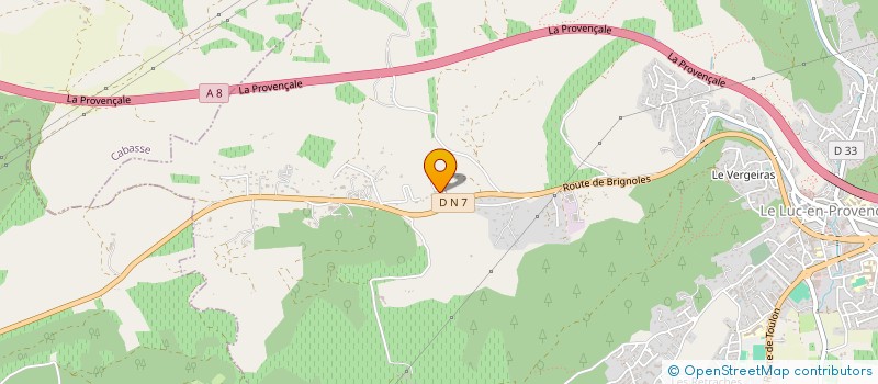 localisation de l'entreprise MONSIEUR TRISTAN MIDAVAINE  LE LUC