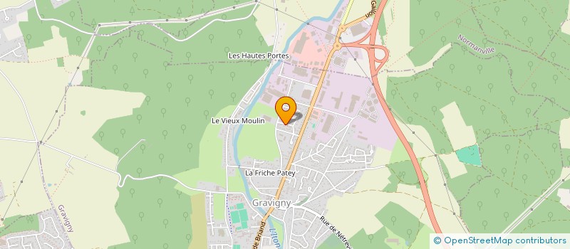 localisation de l'entreprise MONSIEUR TRISTAN MITATRE à GRAVIGNY